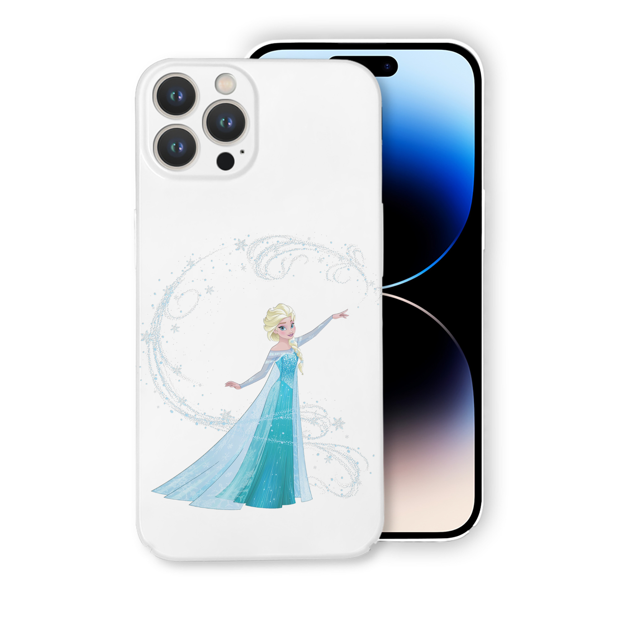 （画像用） アナと雪の女王 アンナ エルサ Frozen Anna Elsa 【iPhone 14シリーズ対応】ハードケース